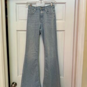 Closed light wash flare jeans